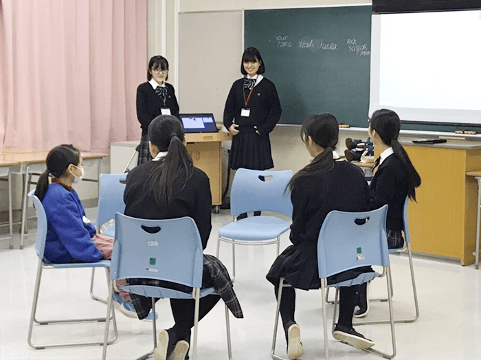 小学3年生クラスオリープの授業の様子