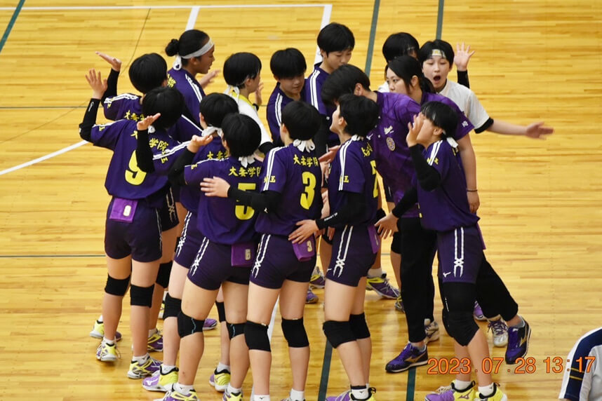 関東大会出場決定！（中学バレーボール部） - 大妻嵐山中学校・高等学校