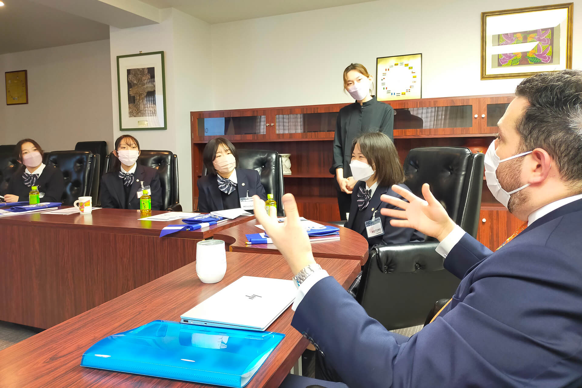 エルサルバドル大使館訪問【キャリアスタディ同好会】 大妻嵐山中学校・高等学校