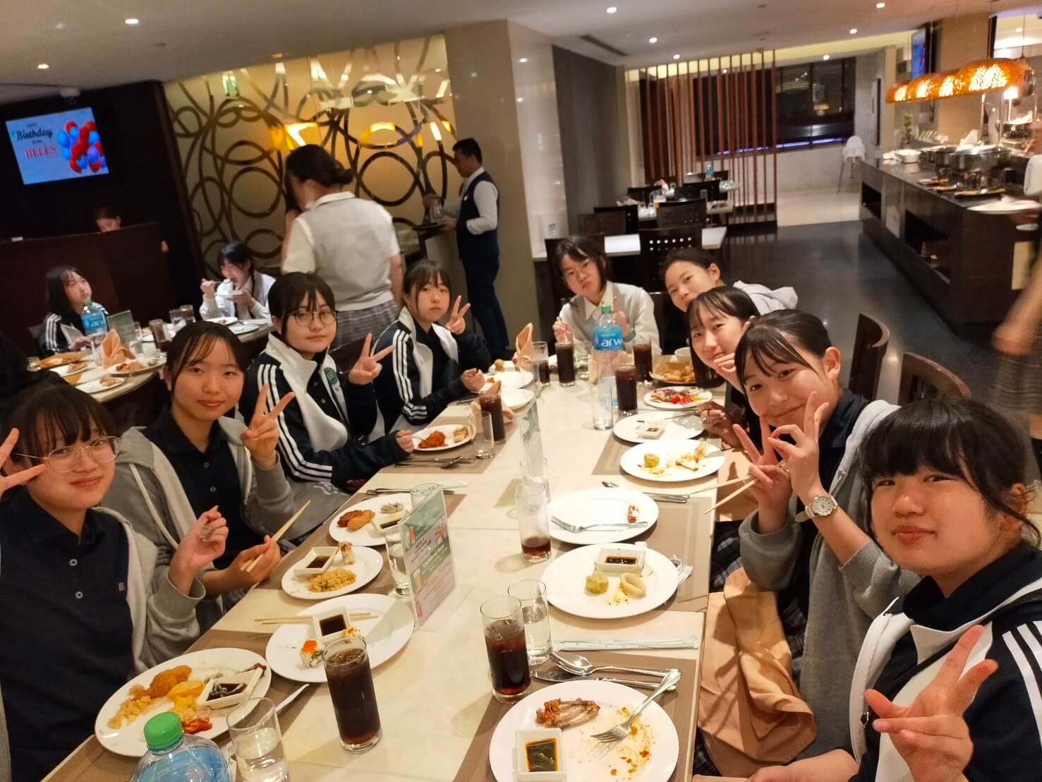 中3修学旅行（初日②） - 名古屋経済大学高蔵高等学校・中学校